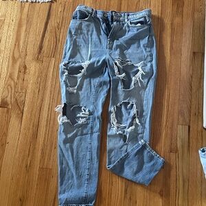 BDG Distressed Blue Jeans